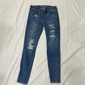 American Eagle Outfitters, super stretch x, women 4 regular